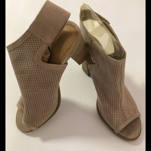 REPORT 8.5 Rosalie Cute Suede Wedtern Bootie Sandals - Picture 13 of 13